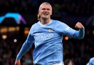 منچسترسیتی ؛ ارلینگ هالند ستاره منچسترسیتی در حال آفتاب گرفتن