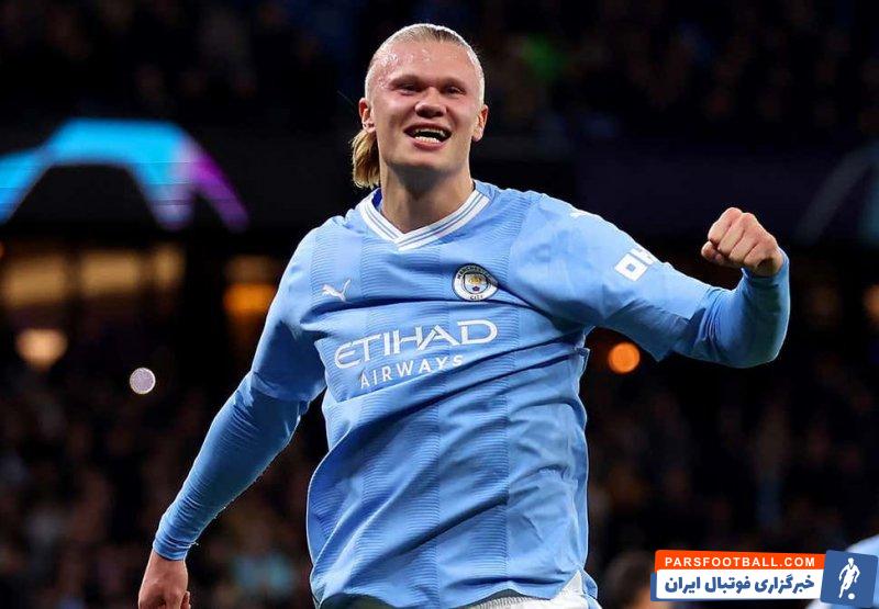 منچسترسیتی ؛ ارلینگ هالند ستاره منچسترسیتی در حال آفتاب گرفتن