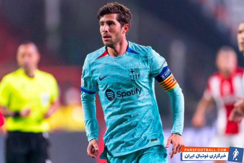 بارسلونا ؛ ژاوی به دنبال استفاده از سرخیو روبرتو در پست دفاع کنار