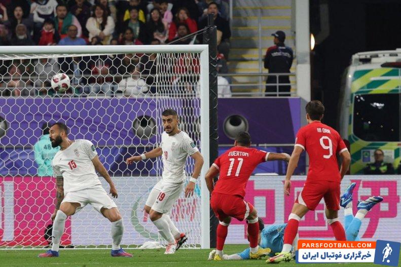 بیرانوند ؛ فریاد های بیرانوند به خاطر اشتباه بازیکنان تیم ملی برابر هنگ کنگ