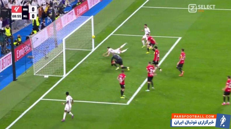 رئال مادرید ؛ از دست دادن دروازه خالی از سوی براهیم دیاز در دیدار برابر مایورکا 