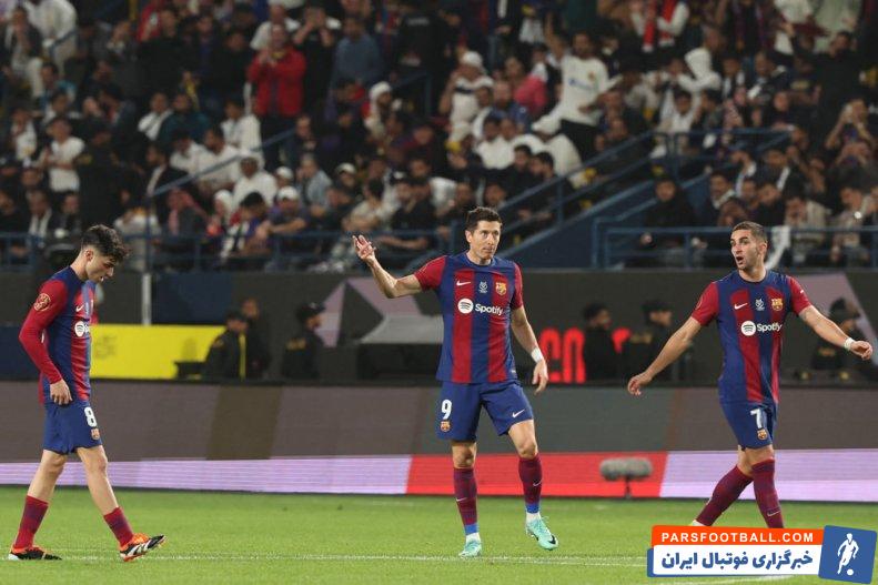 بارسلونا ؛ روبرت لواندوفسکی مسن‌ترین بازیکن گلزن تاریخ بارسلونا به رئال مادید