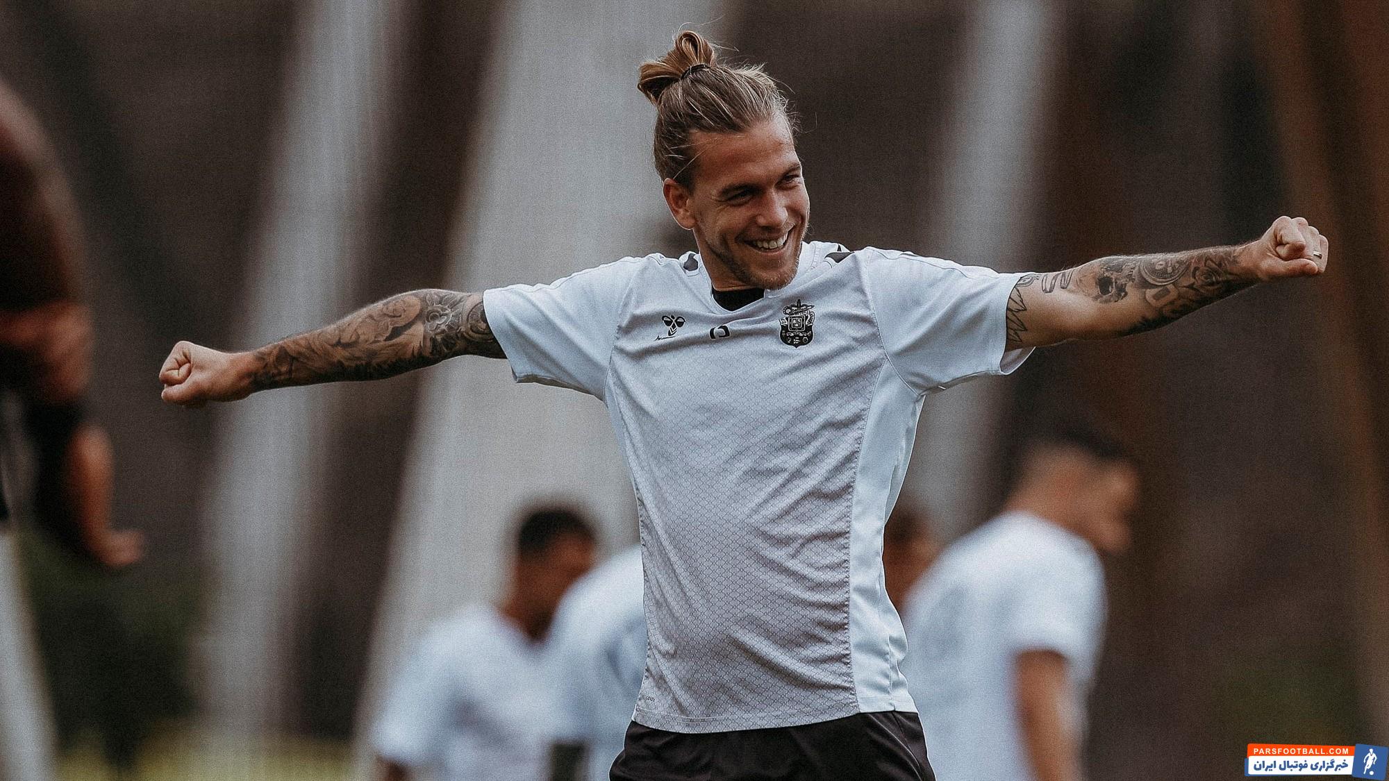 خیمنز ؛  آلوارو خیمنز در تمرین تنریف اسپانیا