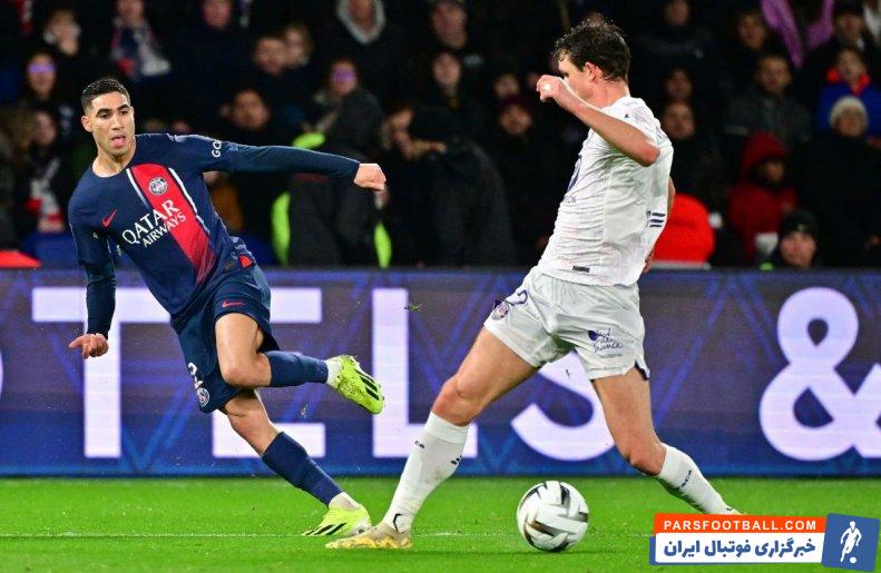 حکیمی ؛ غیبت اشرف حکیمی از ترکیب پاری سن ژرمن