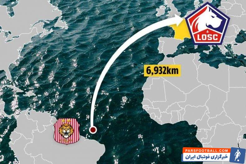 لیل 12 -0 شیر طلایی از جزیره مارتینیک در جام حذفی فرانسه