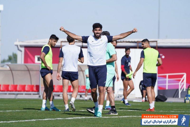 تیم ملی ؛ تمرینات تاکتیکی بازیکنان نیمکت نشین تیم ملی روی چمن