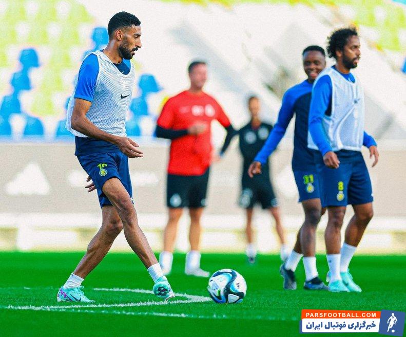 النصر ؛ حضور رونالدو در تمرین النصر عربستان