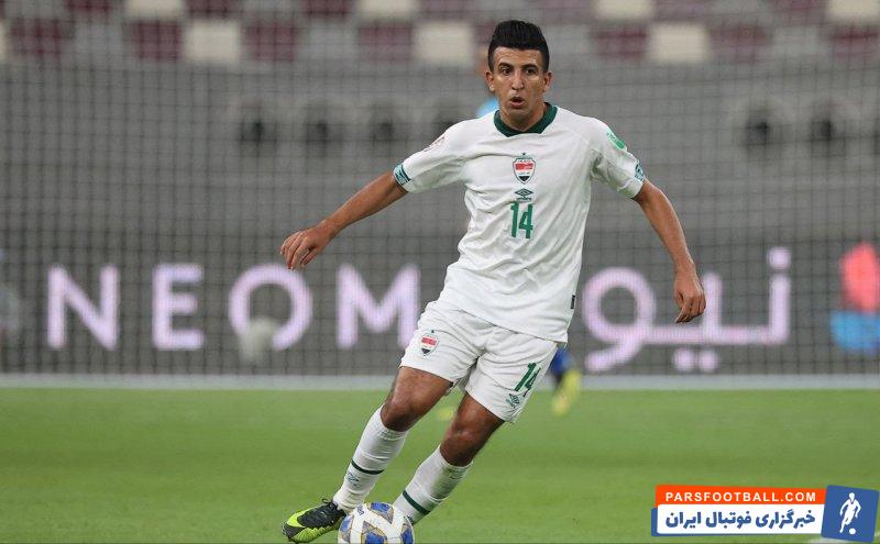 عراق ؛ غیبت امجد عطوان، ستاره تیم ملی عراق در جام ملت های آسیا به دلیل مصدومیت