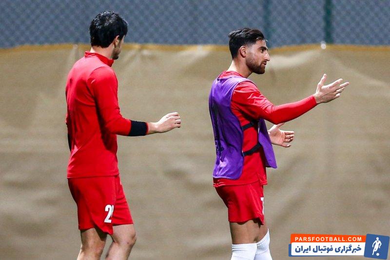 تیم ملی ؛ روحیه بالای علیرضا جهانبخش در تمرین تیم ملی