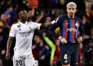 بارسلونا ؛ رونالد آرائوخو مامور مهار وینیسیوس در دیدار با رئال مادرید