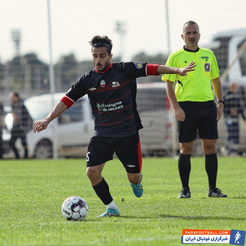 تراکتور ؛ دبل سیدمهدی حسینی هافبک تراکتور در دیدار برابر وایله