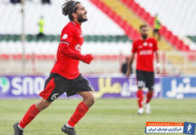 تراکتور ؛ دبل سیدمهدی حسینی هافبک تراکتور در دیدار برابر وایله