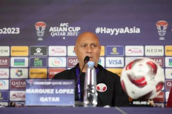 قطر ؛ لوپز : برابر چین به دنبال پیروزی و کسب امتیاز کامل در مرحله گروهی خواهیم بود