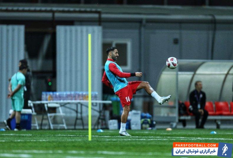 قدوس ؛ روحیه بالا و عملکرد درخشان سامان قدوس در تیم ملی