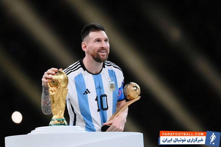 آرژانتین ؛ لیونل مسی : در فینال جام جهانی به جام نگاه نکردم تا قهرمان شویم