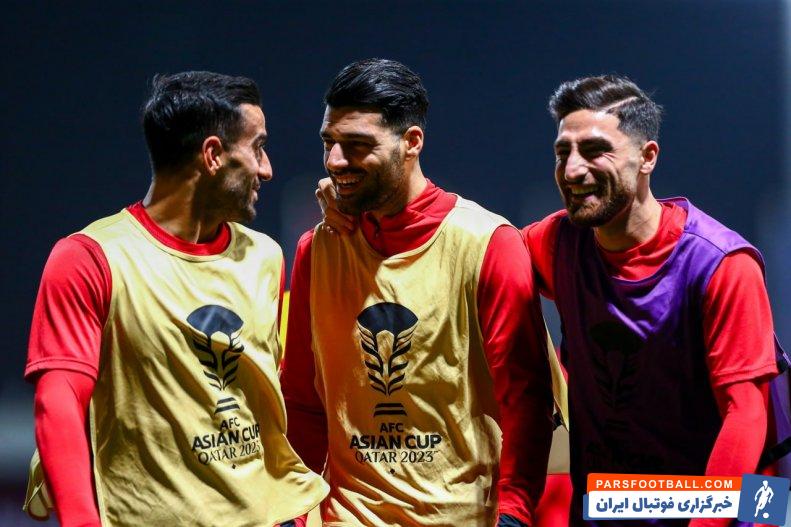 تیم ملی ؛ روحیه بالای علیرضا جهانبخش در تمرین تیم ملی 