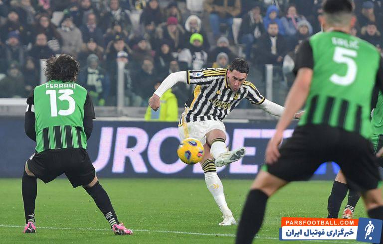 یوونتوس ؛ تعجب میلیک و تیموتی وه آ از ضربه آزاد دیدنی دوشان ولاهوویچ به ساسولو