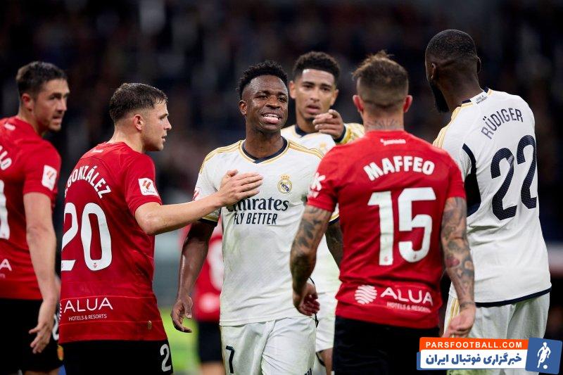 رئال مادرید ؛ درگیری لفظی وینیسیوس جونیور با بازیکان مایورکا