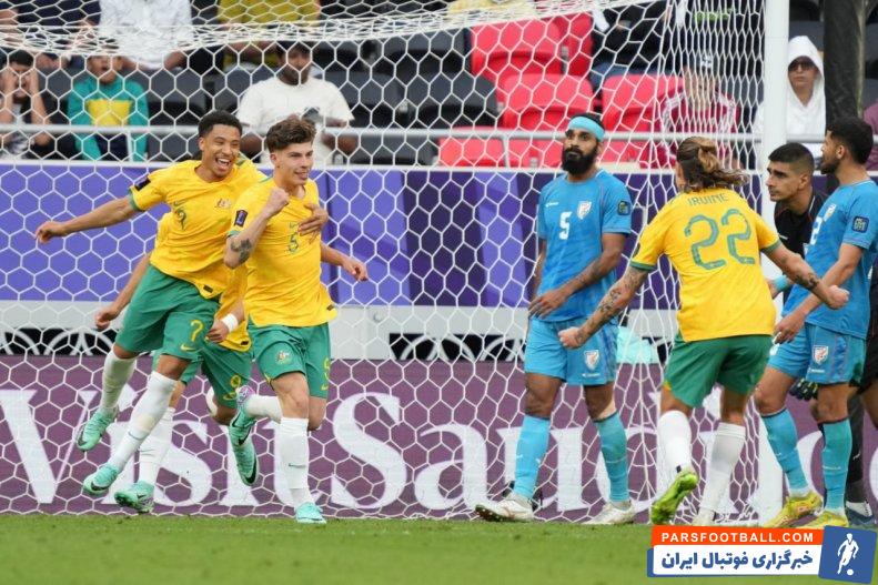 استرالیا ؛ گلزنی جردن بوس برابر هند 30 ثانیه پس از حضور در زمین