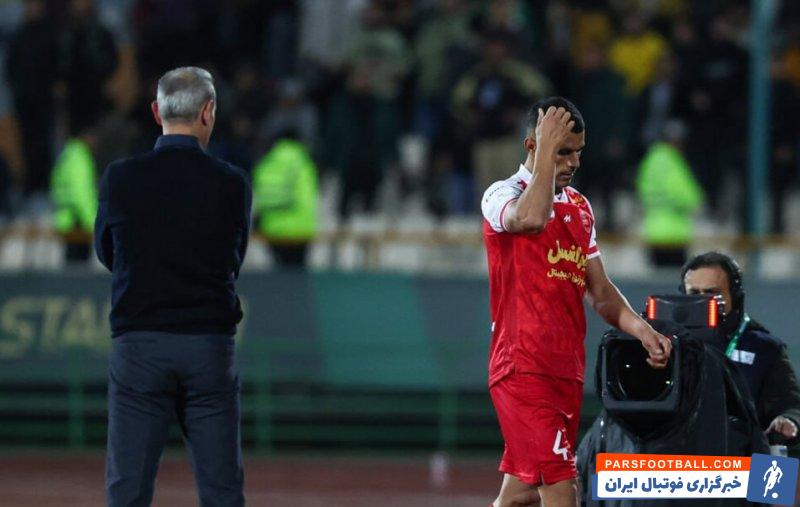 نعمتی ؛ نیمکت نشینی علی نعمتی مدافع پرسپولیس در دیدار برابر مس رفسنجان