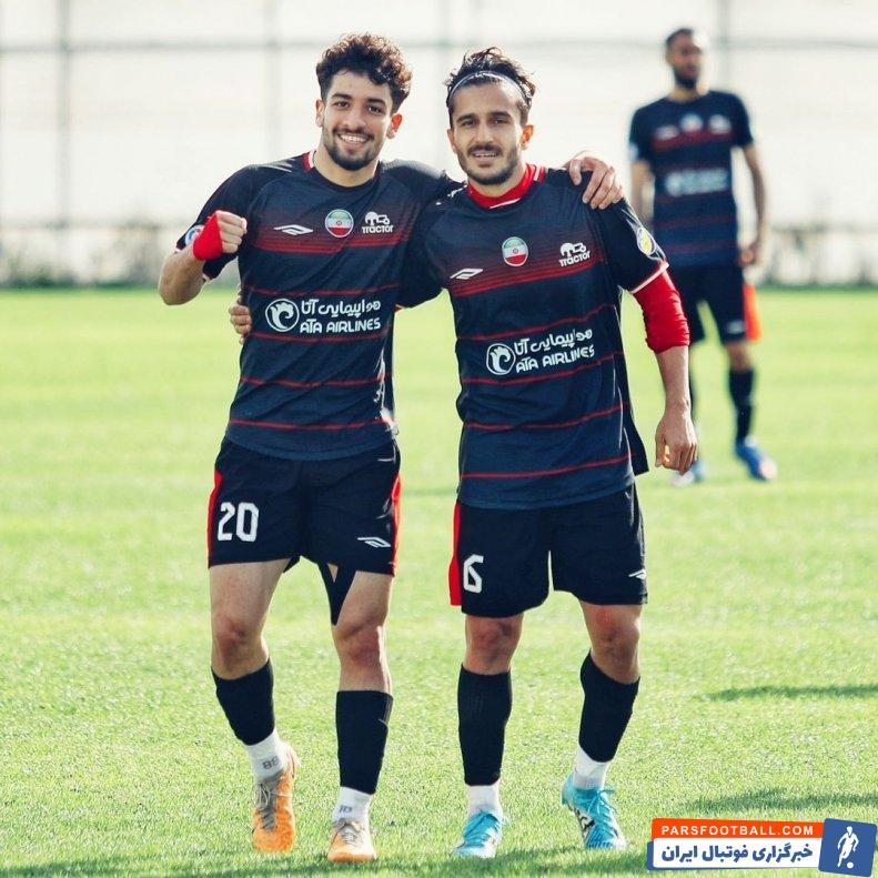 تراکتور ؛ دبل سیدمهدی حسینی هافبک تراکتور در دیدار برابر وایله