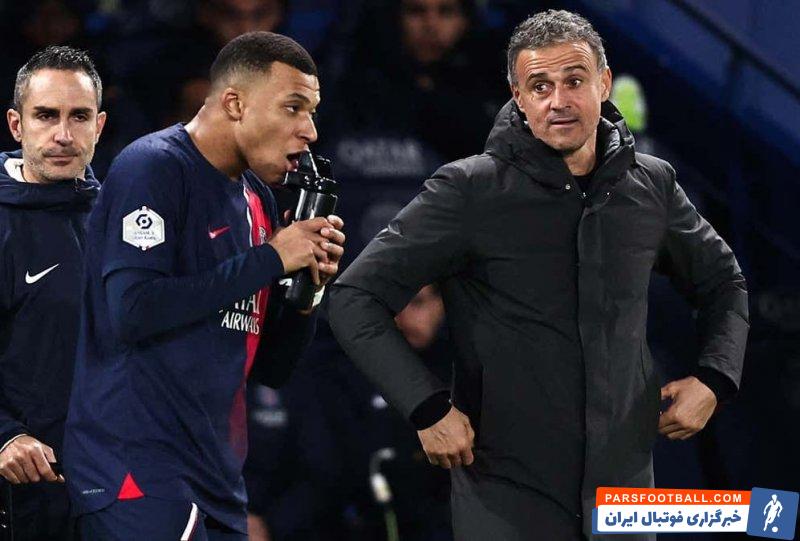 پاری سن ژرمن ؛ لوئیس انریکه : درخشش امباپه اتفاقی عادی شده است