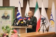 سلامی ؛ حضور حسین سلامی فرمانده کل سپاه پاسداران در اردوی تیم ملی