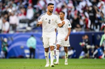 سولاکا ؛ تکل نجات بخش ریبین سولاکا مدافع تیم ملی عراق برابر آسانو بازیکن ژاپن