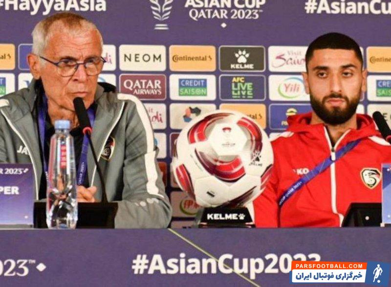 سوریه ؛ هکتور کوپر : تمام تلاش خود را می کنیم تا به پیروزی برابر استرالیا برسیم