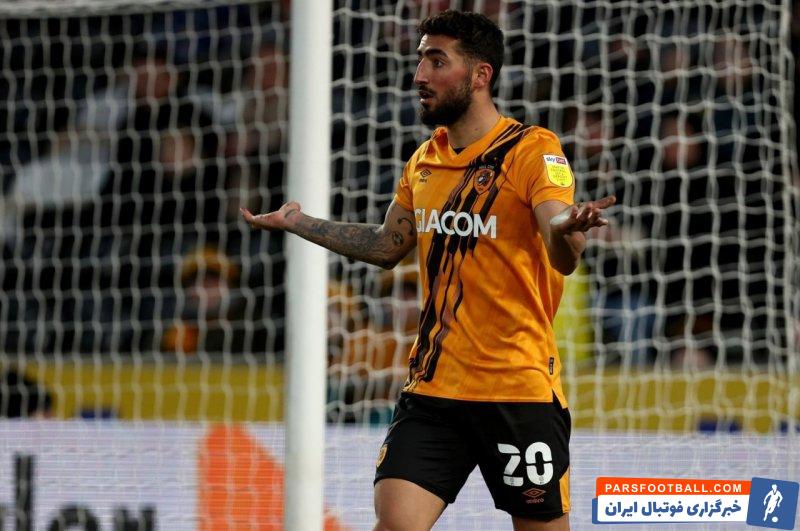 صیادمنش ؛ حضور صیادمنش در ترکیب هال سیتی در دیدار برابر بیرمنگام