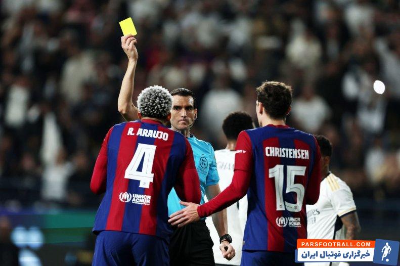 بارسلونا ؛ غیبت آرائوخو از ترکیب بارسلونا در دیدار برابر سالامانکا به دلیل محرومیت