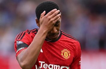 مارسیال ؛ دوری 10 هفته ای مارسیال مهاجم منچستریونایتد به دلیل جراحی کشاله ران