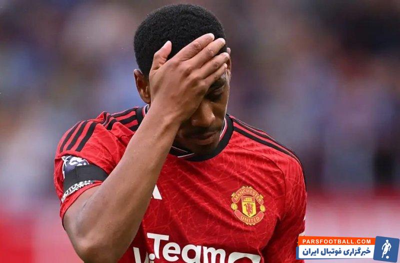 مارسیال ؛ دوری 10 هفته ای مارسیال مهاجم منچستریونایتد به دلیل جراحی کشاله ران