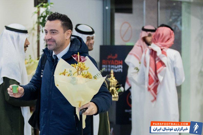 بارسلونا ؛ استقبال گرم مسئولان فوتبال عربستان از بازیکنان بارسلونا در ریاض 