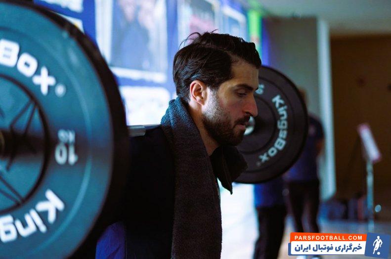 ایران ؛ تمرین وزنه زدن ستاره های تیم ملی در قطر 