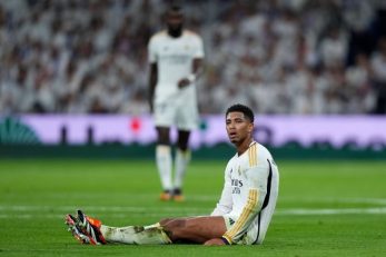 رئال مادرید ؛ باندپیچی سنگین روی کتف بلینگام