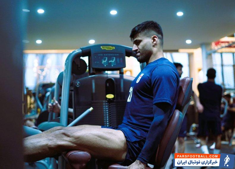 محبی ؛ حضور محمد محبی در تمرین تیم ملی