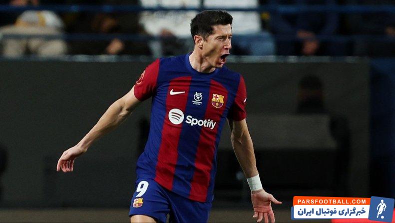 بارسلونا ؛ عذرخواهی روبرت لواندفسکی از هواداران بارسلونا پس از باخت به رئال ماردید