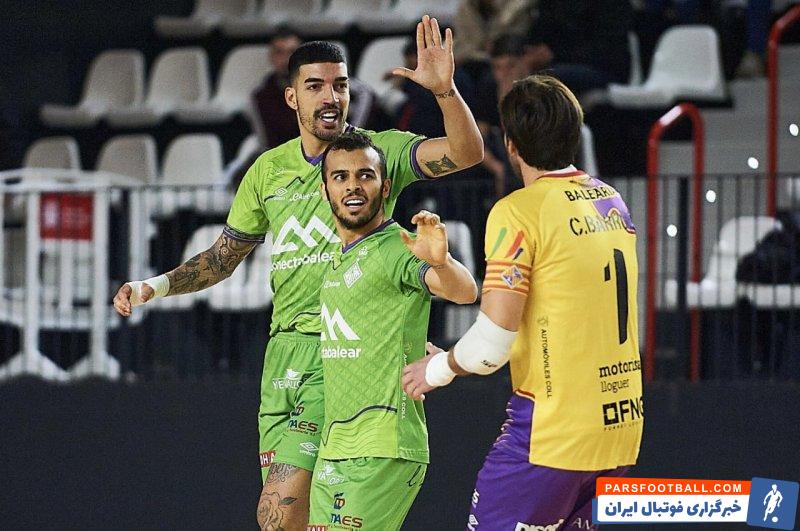 پالما ؛ گلزنی سالار آقاپور برای پالما در دیدار برابر کاتگاس سانتا کولوما 