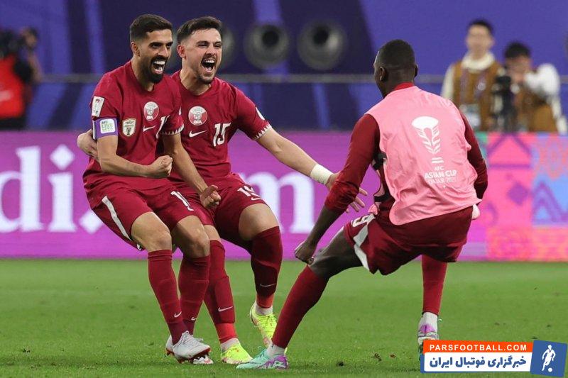 قطر ؛ صعود قطر به دور حذفی جام ملت های آسیا بدون دریافت گل
