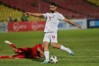 اسدی ؛ رضا اسدی با انگیزه بالا در تمرینات تیم ملی