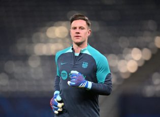 بارسلونا ؛ یازدهم فوریه زمان بازگشت تراشتگن، دروازهبان بارسلونا از مصدومیت