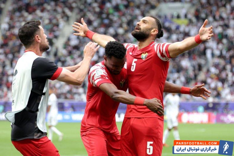 العرب ؛ گلزنی یزن العرب مدافع اردن برابر عراق در جام ملت های آسیا