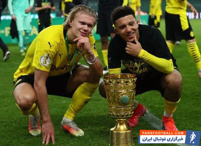 هالند ؛ تمجید ارلینگ هالند از جیدون سانچو بازیکن منچستریونایتد