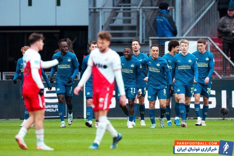 آیندهوون ؛ تساوی یک بر یک آیندهوون برابر اوترخت در لیگ هلند