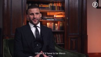 مسی ؛ کایل واکر، ستاره منچسترسیتی : دوست دارم با مسی هم بازی شوم