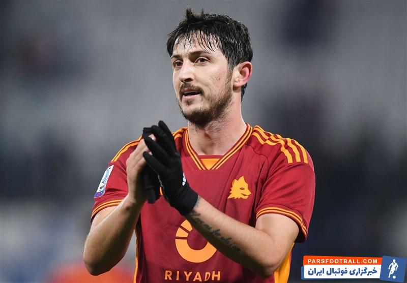 رم ؛ اضافه شدن نام سردار آزمون به لیست اروپایی رم از سوی ده روسی