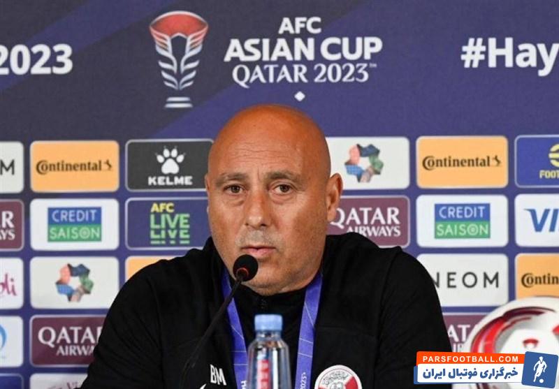 مارکس لوپس سرمربی تیم ملی فوتبال قطر درباره دیدار با ایران صحبت کرد