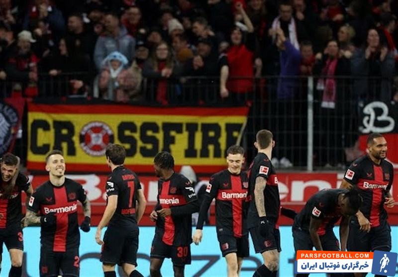 بایرلورکوزن ؛ برد بایرلورکوزن در دیدار برابر ماینتس