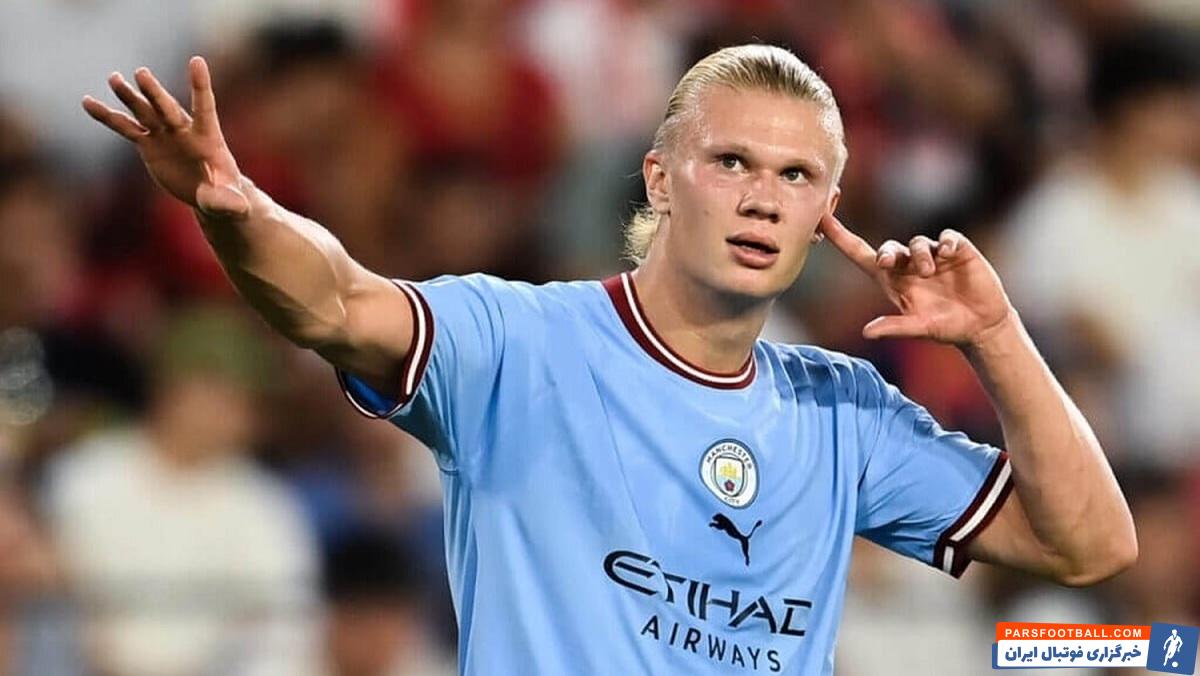 منچسترسیتی ؛ تعجب گواردیولا و هواداران از پر بلند هالند برابر کپنهاگن